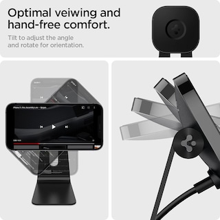 Foto 5 | Foto 5 | Cargador Inalámbrico Spigen Onetap Pro Magfit Black - Venta Internacional