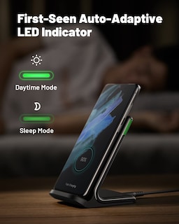 Foto 4 | Foto 4 | Cargador Inalámbrico Iniu De 15 W Con Certificación Qi Para Iphone Y Samsung 2 Piezas - Venta Internacional.