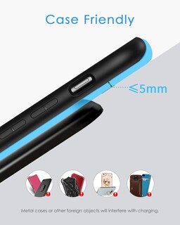 Foto 6 | Foto 6 | Cargador Inalámbrico Nanami Fast Charging Stand para iPhone y Samsung - Venta Internacional