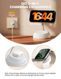 Foto 4 | Foto 4 | Estación De Carga Lamicall 4 En 1 Para Apple Con Magsafe 15w - Venta Internacional.