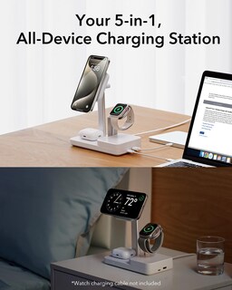 Foto 2 | Foto 2 | Estación De Carga Esr 65w 4 En 1 Gan Inalámbrica Para Apple White - Venta Internacional.