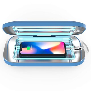 Foto 1 | Foto 1 | Desinfectante Y Cargador Uv Para Teléfonos Phonesoap Pro Blue - Venta Internacional.
