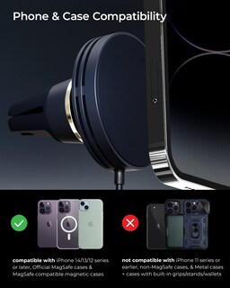 Foto 5 | Foto 5 | Soporte Para Coche Iottie Velox Mini Magsafe Compatible Con Carga Inalámbrica - Venta Internacional.