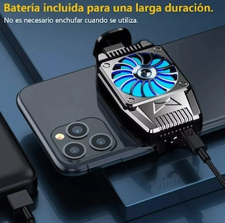 Foto 3 | Foto 3 | Ventilador Xtellar Enfriador Para Celular Universal Recargable