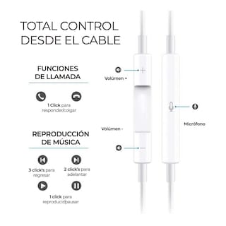 Foto 3 | Foto 3 | Audífonos Manos Libres USB Tipo C Elegate Ear20 color Blanco