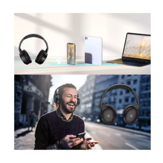 Foto 5 | Foto 5 | Audífonos Inalámbricos Belug Negros con Bluetooth