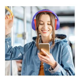 Foto 5 | Foto 5 | Audífonos Inalámbricos Gamer Haylou Violeta