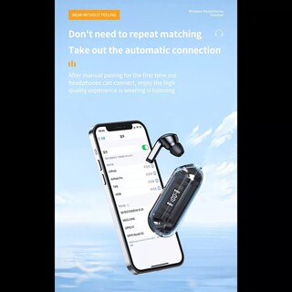 Foto 3 | Foto 3 | Manos Libres Audífonos Bluetooth 5.3 Tm20 Fralugio Tws color Blanco