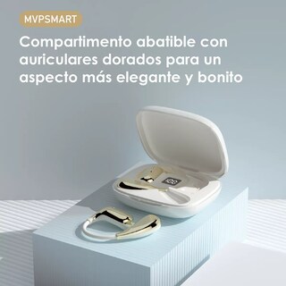 Foto 5 | Foto 5 | Audífonos Manos Libres Open-ear Bluetooth Moda Dorado
