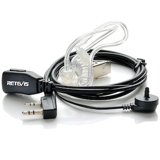 Foto 1 | Foto 1 | Auriculares Acústicos Covert Retevis Compatibles con Kenwood Puxing - Venta Internacional