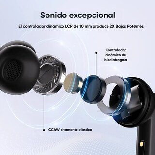 Foto 2 | Foto 2 | Audífonos Bluetooth Cancelación De Ruido Lab.g Negro