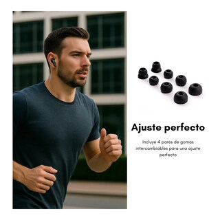 Foto 3 | Foto 3 | Audífonos Bluetooth Cancelación De Ruido Lab.g Negro