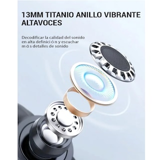 Foto 3 | Foto 3 | ''smart Pantalla Audífonos Bluetooth 5.4 Anc Auriculares App Blanco ''