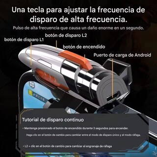 Foto 6 | Foto 6 | Gatillos Joystick Memo para Celular