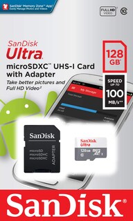 Foto 3 | Foto 3 | Tarjeta De Memoria Sandisk Ultra Microsd 128gb Class 10 Uhs-i - Venta Internacional.