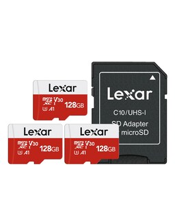 Foto 1 | Foto 1 | Tarjeta Micro Sd Lexar E-series De 128 Gb, Paquete De 3 Con Adaptador - Venta Internacional.