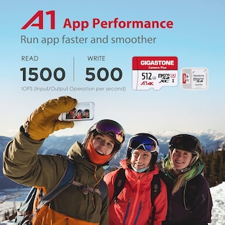 Foto 5 | Foto 5 | Tarjeta Micro Sd Gigastone De 512 Gb, Paquete De 4 Con Adaptador De 100 Mb/s 4k - Venta Internacional.