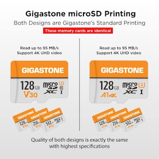 Foto 3 | Foto 3 | Tarjeta Micro Sd Gigastone De 128 Gb, 4k Video Pro, 95 Mb/s, Clase 10 - Venta Internacional.