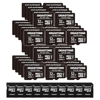 Foto 1 | Foto 1 | Tarjeta Micro Sd Gigastone De 32 Gb, Paquete De 50 Unidades, Vídeo Full Hd De 90 Mb/s - Venta Internacional.