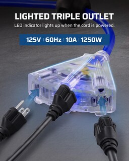 Foto 7 | Foto 7 | Carrete De Cable De Extensión Retráctil Dewenwils 75 Pies 14/3c Sjtow - Venta Internacional.
