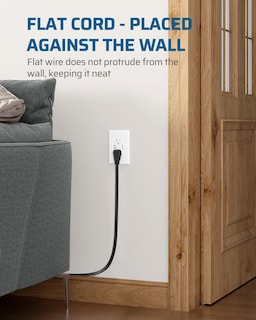 Foto 5 | Foto 5 | Cable De Extensión Dewenwils De 3 Salidas, 3 Pies, 16/3 Awg Para Interiores, Negro, Paquete De 2 - Venta Internacional.