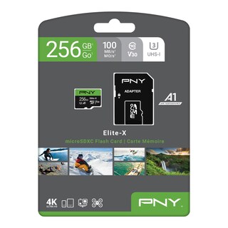 Foto 7 | Foto 7 | Tarjeta De Memoria Pny Elite-x Microsdxc 256gb Class 10 U3 V30 - Venta Internacional.