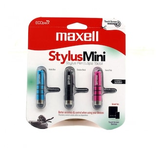 Foto 2 | Foto 2 | Lápiz Táctil Mini para Tableta O Celular Paquete De 3 Piezas Maxell Stylus 347125 Multicolor