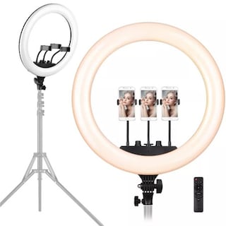 Foto 2 | Foto 2 | Aro de Luz Led Fralugio 14 Pulgadas Profesional Maquillaje Videollamada con Tripié