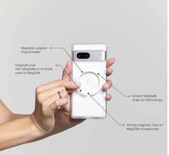 Foto 6 | Foto 6 | Empuñadura De Teléfono Popsockets Redonda Compatible Con Magsafe Soft Touch - Venta Internacional.
