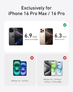 Foto 6 | Foto 6 | Protector para Lente de Cámara Anker Shieldx Glass 2 Piezas iPhone 16 Pro - Venta Internacional
