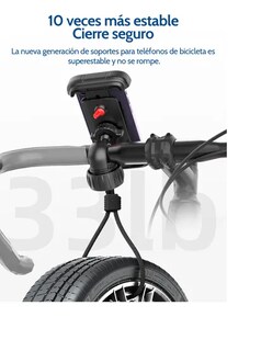 Foto 4 | Foto 4 | Soporte Xtellar Para Teléfono Móvil Moto O Bicicleta Color Negro