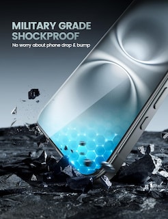 Foto 4 | Foto 4 | Protector De Pantalla Lamicall 2+2 Para Iphone 16 Con Lente De Cámara 2 - Venta Internacional.