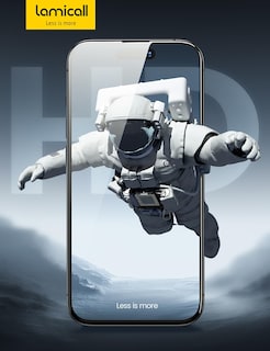 Foto 7 | Foto 7 | Protector De Pantalla Lamicall 2+2 Para Iphone 16 Con Lente De Cámara 2 - Venta Internacional.