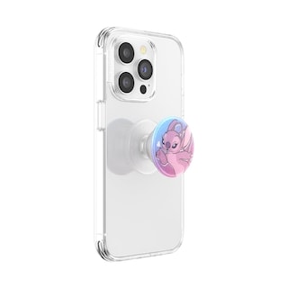 Foto 3 | Foto 3 | Phone Grip Popsockets Disney Stitch Con Purpurina Y Besos De Ángel - Venta Internacional.