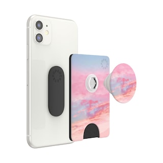 Foto 6 | Foto 6 | Cartera Para Teléfono Popsockets Pink Clouds Con Agarre Expandible - Venta Internacional.