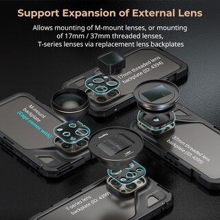 Foto 5 | Foto 5 | Funda De Teléfono Smallrig Para Iphone 15 Pro Max Con Adaptador De Filtro De 67 Mm - Venta Internacional.