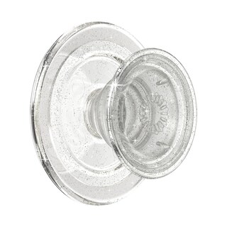 Foto 1 | Foto 1 | Empuñadura Para Teléfono Popsockets, Redonda, Compatible Con Magsafe, Transparente, Purpurina - Venta Internacional.
