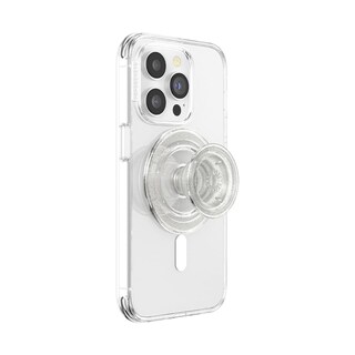 Foto 2 | Foto 2 | Empuñadura Para Teléfono Popsockets, Redonda, Compatible Con Magsafe, Transparente, Purpurina - Venta Internacional.