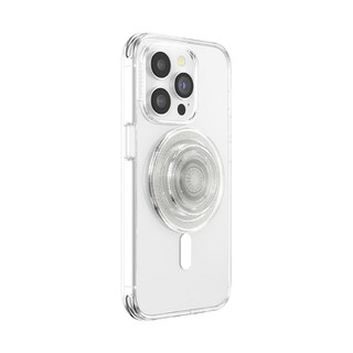 Foto 3 | Foto 3 | Empuñadura Para Teléfono Popsockets, Redonda, Compatible Con Magsafe, Transparente, Purpurina - Venta Internacional.