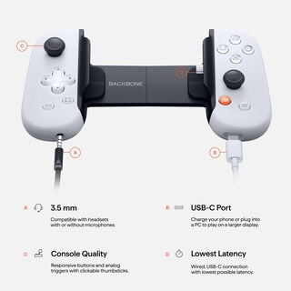 Foto 3 | Foto 3 | Controlador De Juegos Móvil Backbone One Para Android/iphone - Venta Internacional.