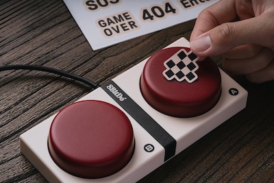 Foto 3 | Foto 3 | Teclado Retromecánico De 8 Bits Bluetooth 2 4 G/usb-c Fami