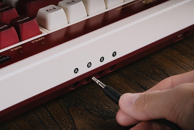 Foto 4 | Foto 4 | Teclado Retromecánico De 8 Bits Bluetooth 2 4 G/usb-c Fami