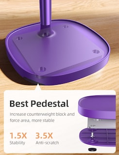 Foto 5 | Foto 5 | Soporte Para Teléfono Celular Lisen Morado Oscuro Para Iphone 14 Y Tableta - Venta Internacional.