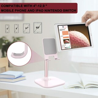 Foto 2 | Foto 2 | Soporte Para Teléfono Móvil Doboli Ajustable Para Iphone, Color Rosa - Venta Internacional.
