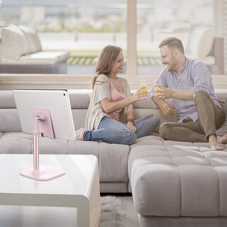 Foto 6 | Foto 6 | Soporte Para Teléfono Móvil Doboli Ajustable Para Iphone, Color Rosa - Venta Internacional.