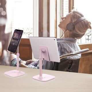 Foto 7 | Foto 7 | Soporte Para Teléfono Móvil Doboli Ajustable Para Iphone, Color Rosa - Venta Internacional.
