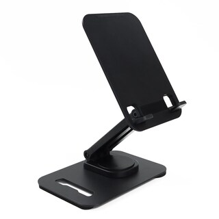 Foto 1 | Foto 1 | Soporte De Celular/tablet Roadtrip Para Escritorio Rotación 360° Aluminio Negro