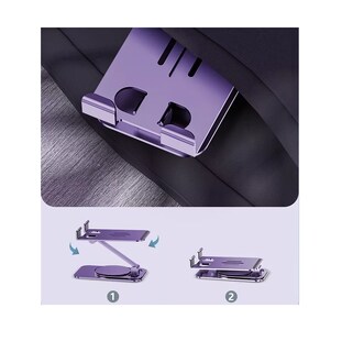 Foto 2 | Foto 2 | Soporte Ajustable De Aluminio Para Teléfono/tablet/consola Violeta