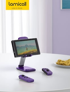 Foto 7 | Foto 7 | Soporte De Teléfono Lamicall Morado Para Escritorio Compatible Con Iphone - Venta Internacional.