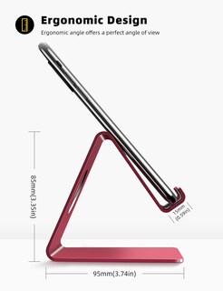 Foto 4 | Foto 4 | Soporte Para Teléfono Móvil Lamicall Cradle Holder Para Iphone Y Android - Venta Internacional.